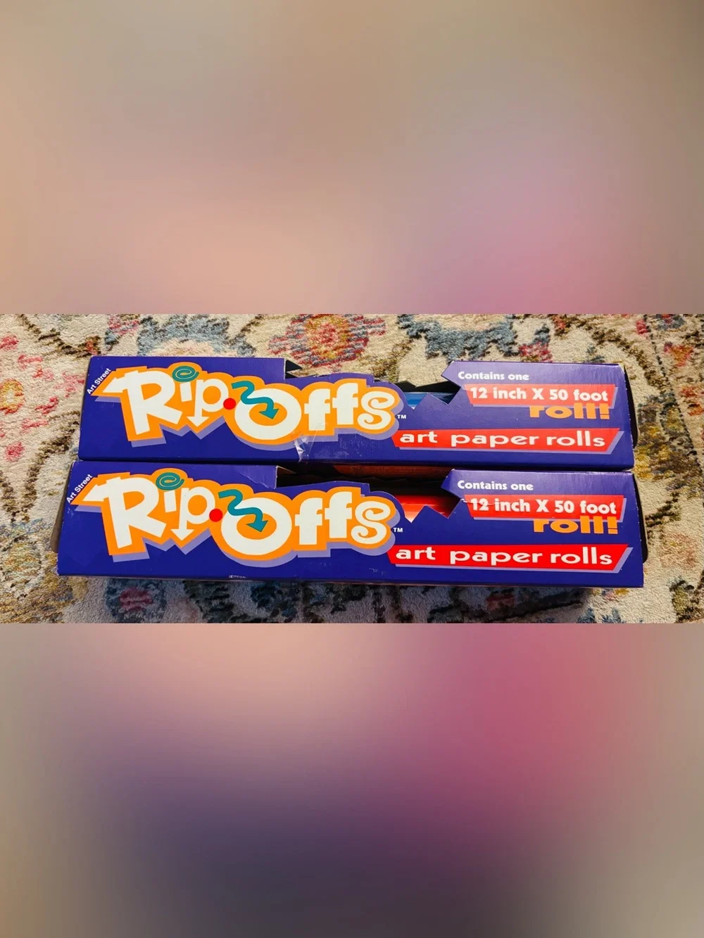 Hilroy Ripoffs Art Paper Rolls (1993)